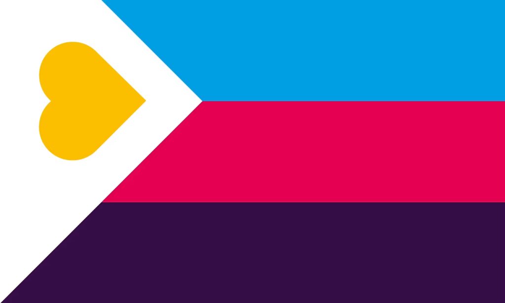 Die neue Polyamory-Flagge (via PolyamProud)